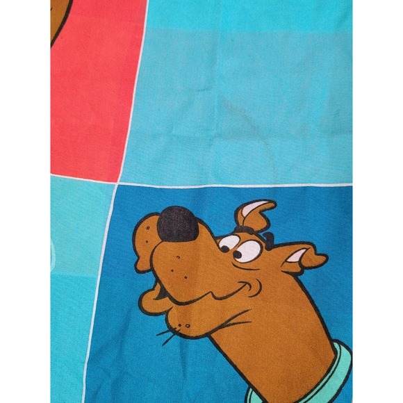 Vtg 1999 Hanna-Barbera Scooby-Doo Dan River Flat Twin Sheet - Picture 5 of 5